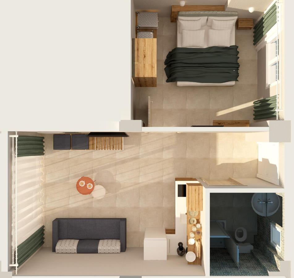The Papoutsakis Apartments Nikiti  Bagian luar foto